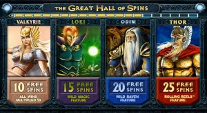 The Great Hall of Spins And The Bonus Mini Game